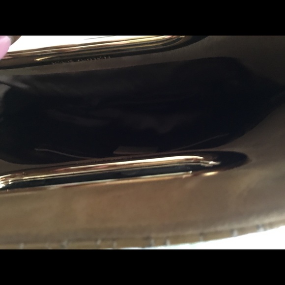 💯Authentic Louis Vuitton Suede/Patent Clutch - Picture 4 of 8